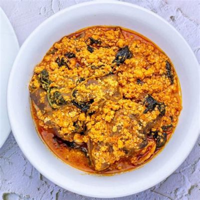  Egusi Soup - Chút Cay, Chút Ngọt: Một Hồn Pha Lẫn Vị Khắp Miền Delta Niger!