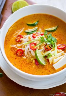  Laksa Johor! Một bát súp bùng nổ hương vị với sự kết hợp hoàn hảo giữa béo ngậy và cay nồng!